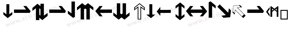 Motorway W01 SemiBo字体转换
